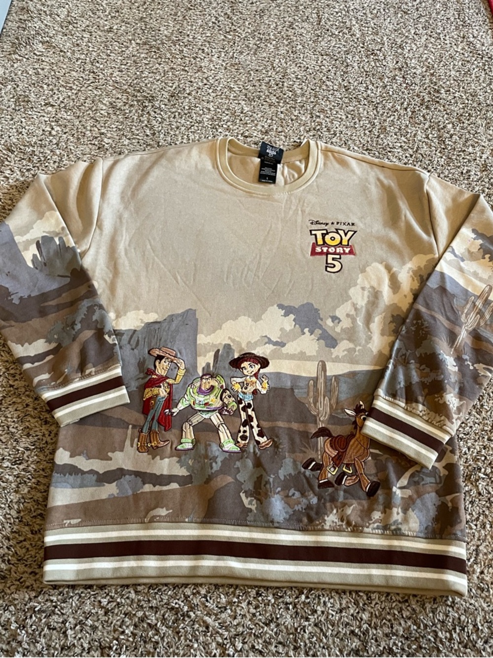 UNISEX Disney Pixar Toy Story 5 Pullover Sweater